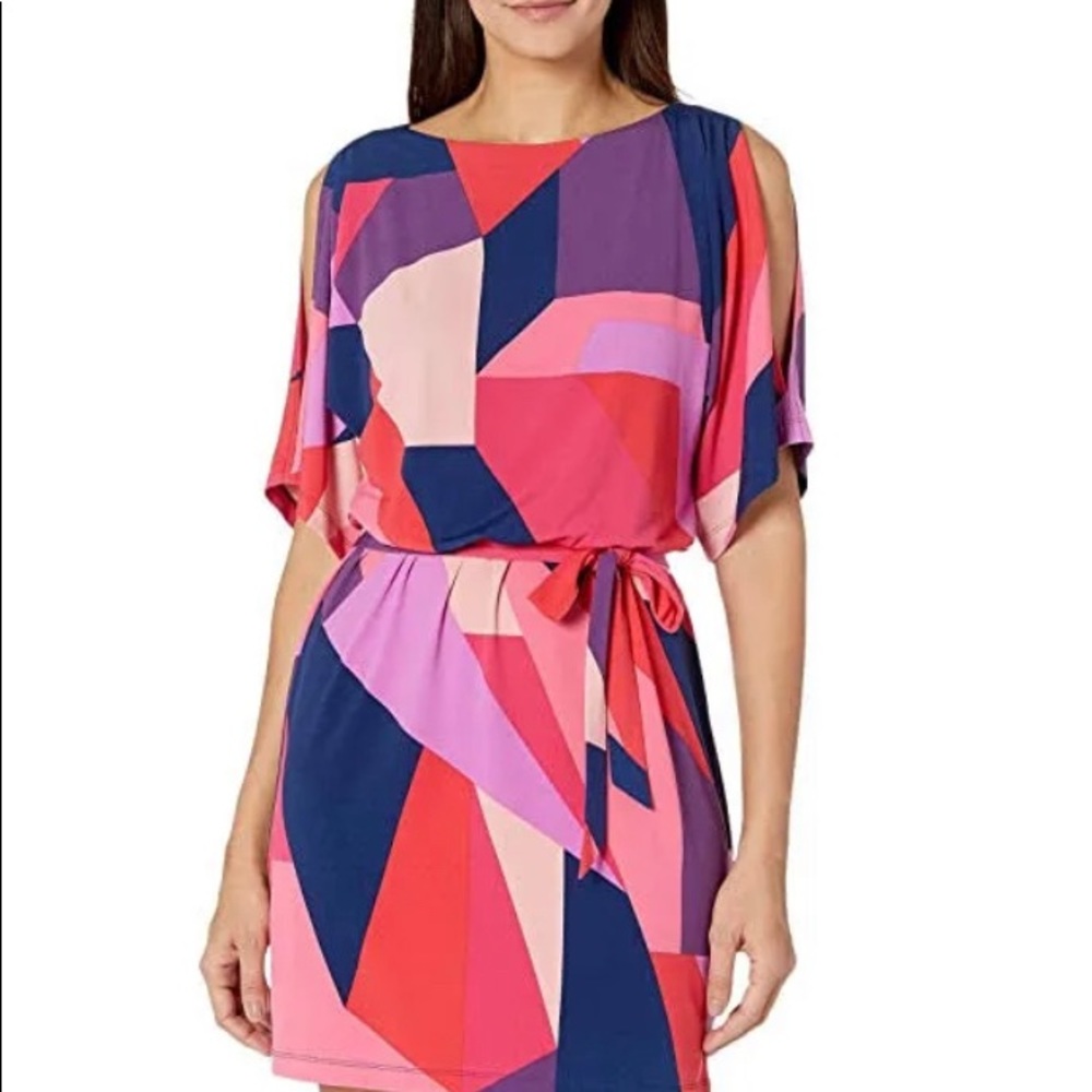 Trina Turk geometric dress size XL